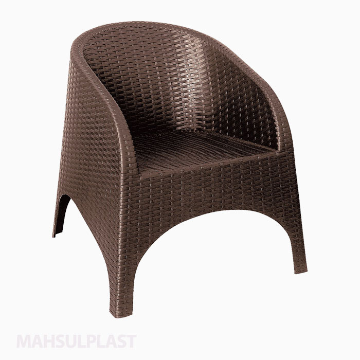 مبل دسته دار حصیربافت کد890 ناصر