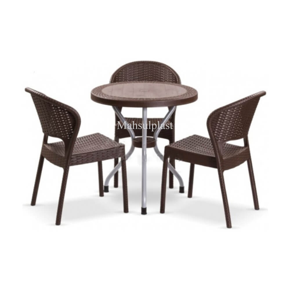 ست میز و صندلی - محصول پلاست
